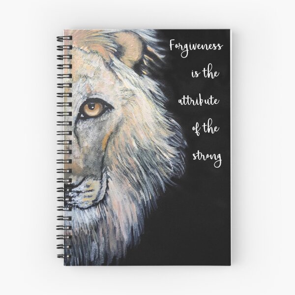 Item preview, Forgiveness is the attribute of the strong designed and sold by Marina Leal.