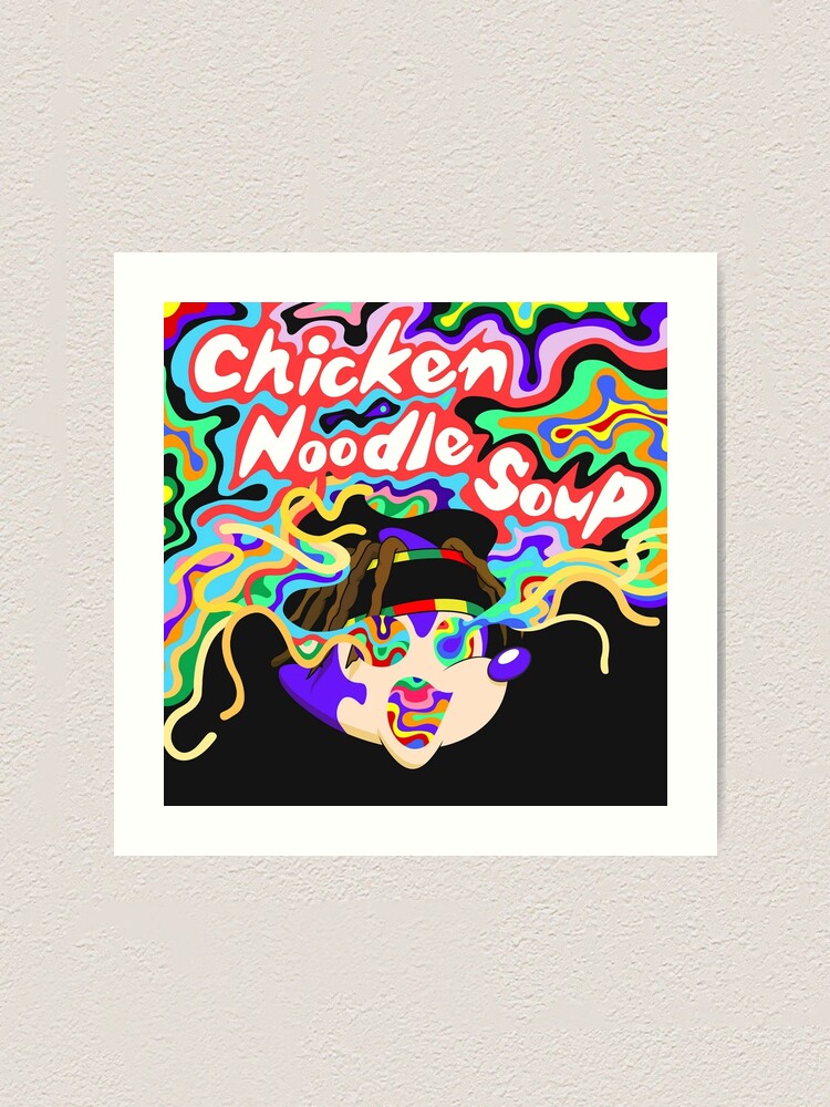 chicken noodle soup painting