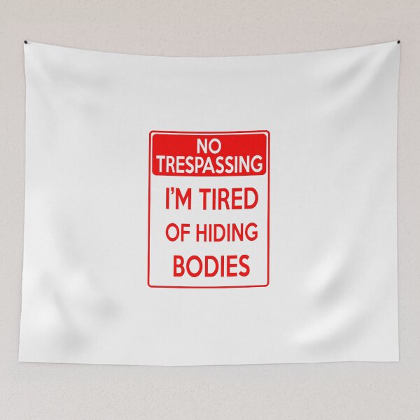 Item preview, Funny No Trespassing designed and sold by Rott515.