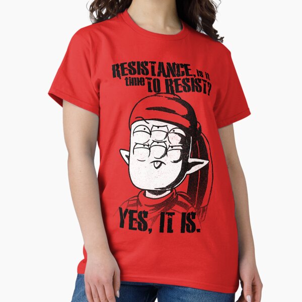 Artikel-Vorschau von Time to Resist, designt und verkauft von Retro-Freak.