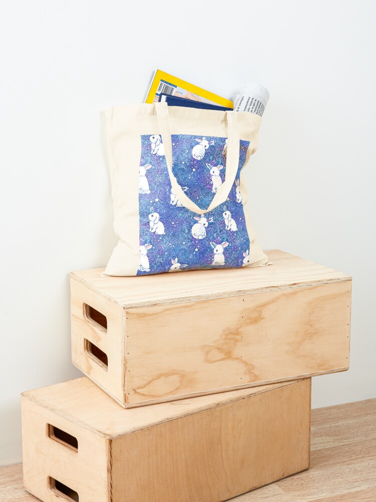 Alternate view of Unicorn Bunny Pattern Tote Bag