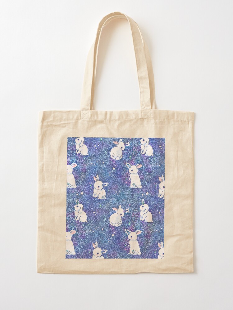 Alternate view of Unicorn Bunny Pattern Tote Bag