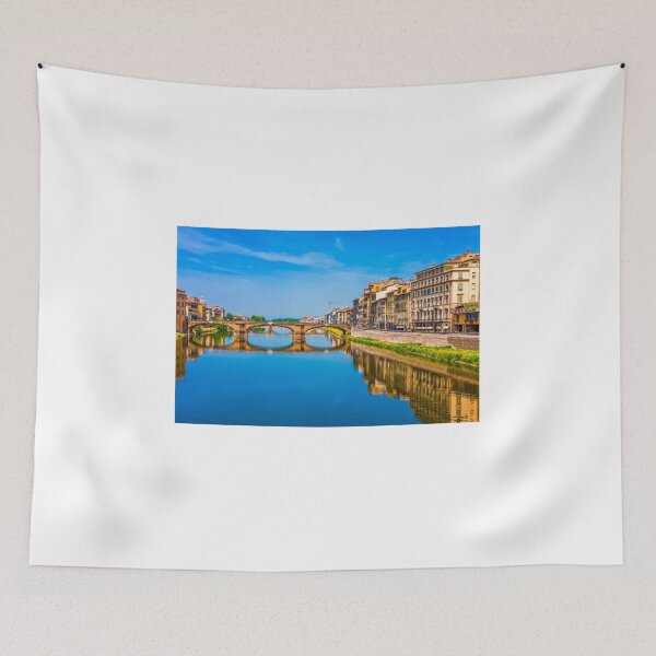 Item preview, Bridge and Buildings on Arno River designed and sold by dbvirago.