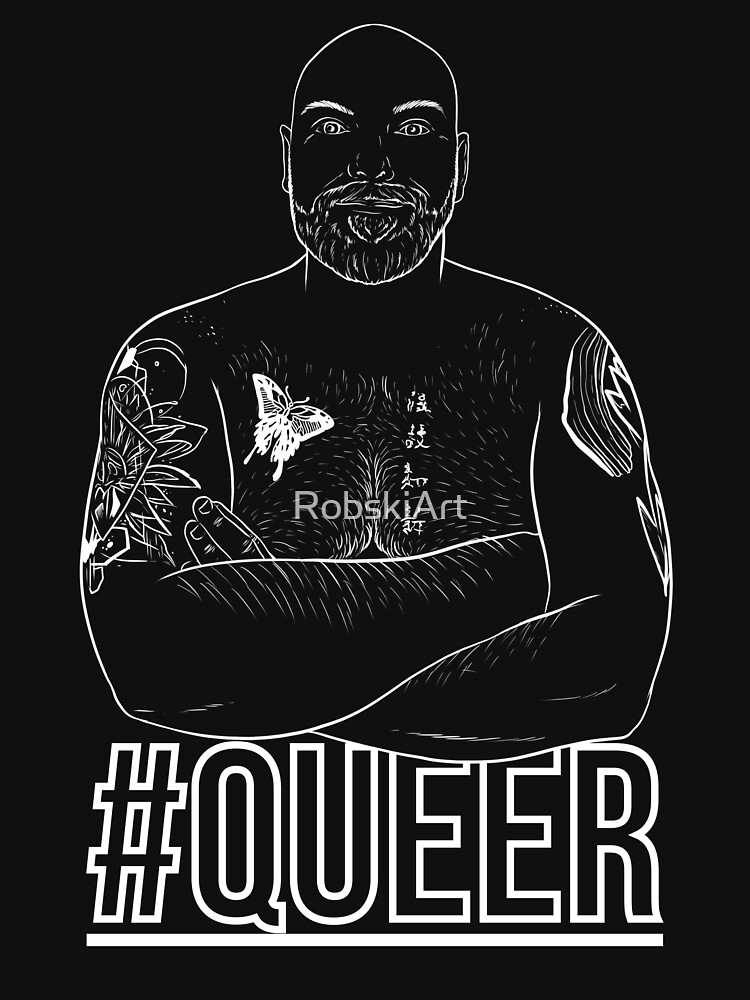 QUEER - WHITE LINES by RobskiArt