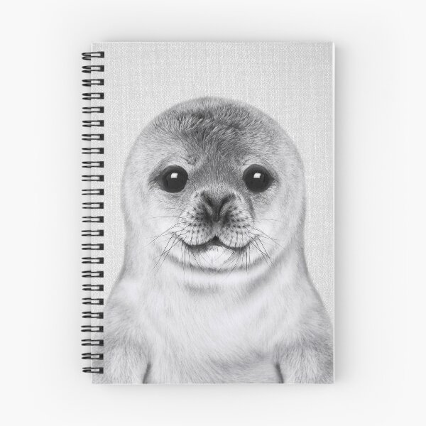 Item preview, Baby Seal - Black & White designed and sold by galdesign.