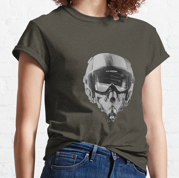 Fighter Pilot Helmet Air Force F4 Phantom Essential T-Shirt for Sale by  Aerolovers