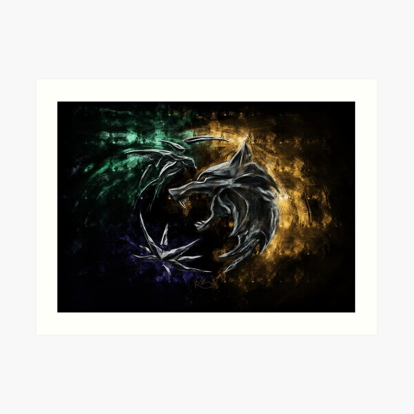 The Witcher Art Prints Redbubble