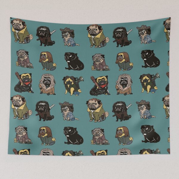 Item preview, The Walking Pug  designed and sold by Huebucket.