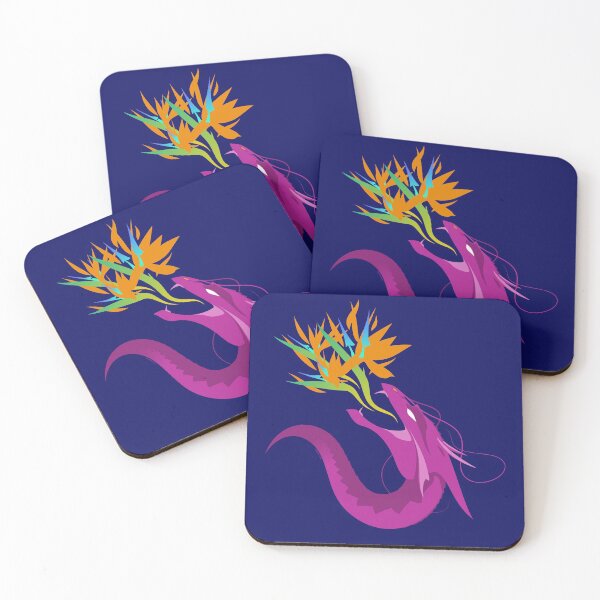 Item preview, Dragon spitting strelitzias designed and sold by tudi.