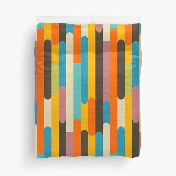 Item preview, Retro Color Block Popsicle Sticks Orange  designed and sold by susycosta.