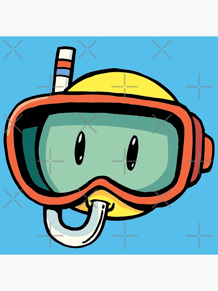 "scuba diver emoji " Poster for Sale by duxpavlic Redbubble