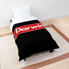 Darwin Name Label - Gift For Male Named Darwin Comforter