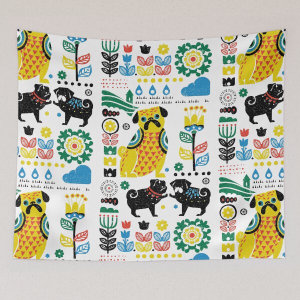 Item preview, Scandinavian Pugs designed and sold by Huebucket.