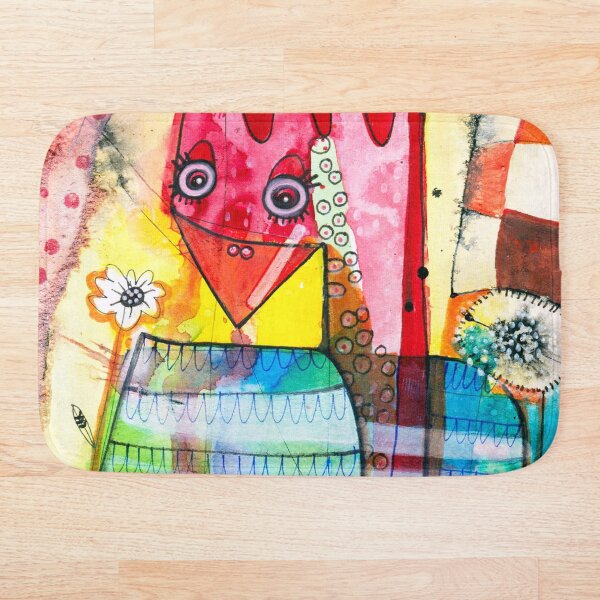 Zen Bird Bath Mat