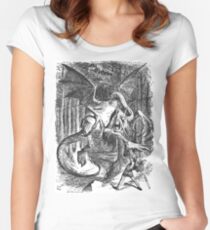 The Jabberwocky Women's Fitted Scoop T-Shirt