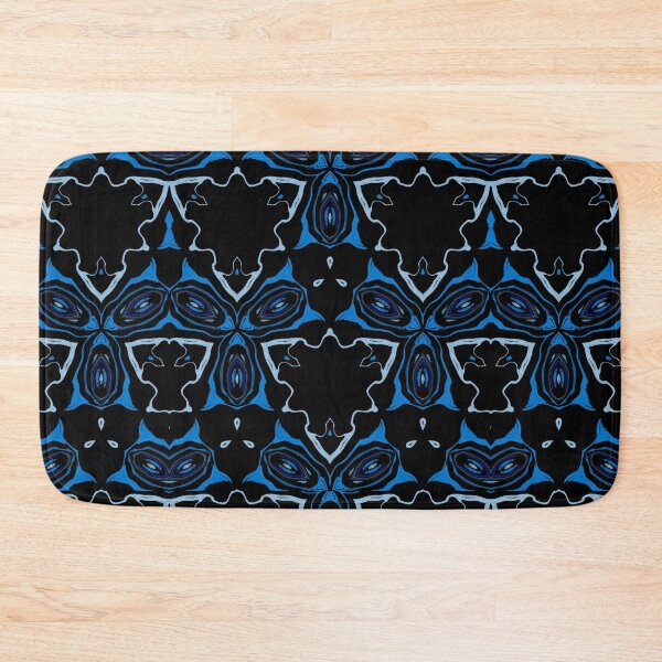 Artikelvorschau, Kaleidoscope Blue Camaïeu, Muster 3, von Bennydoscope entworfen und verkauft von Bennydoscope.