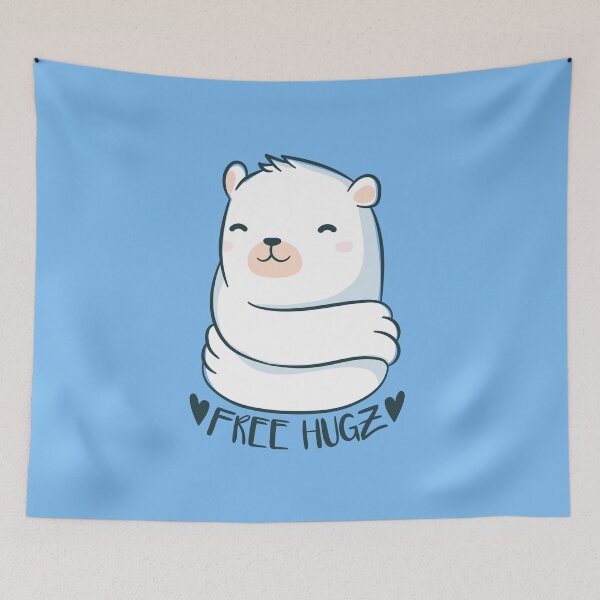 Item preview, Polar Bear, Free Hugz designed and sold by DerSenat.