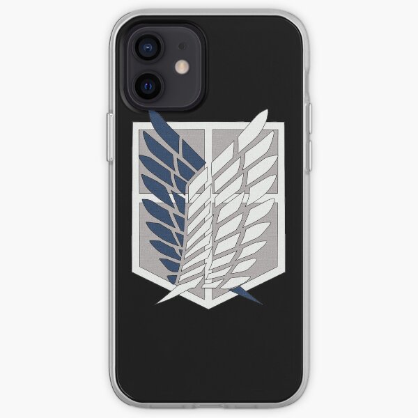 Attaque sur les ailes du titan de la liberté Coque souple iPhone