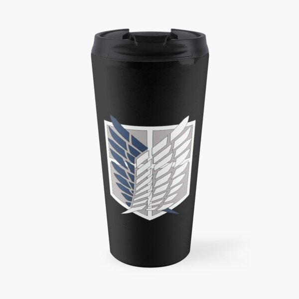 Ataque a Titan Wings of Freedom Taza de viaje