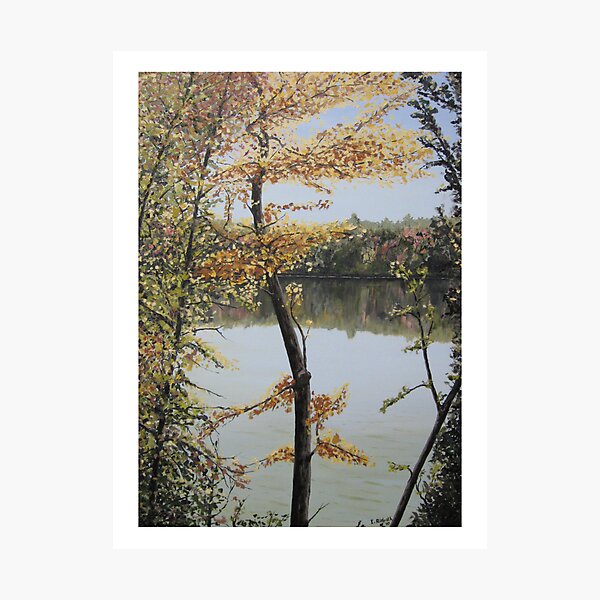 Crawford Lake - Autumn (c) Ian Ridpath 2010 Photographic Print