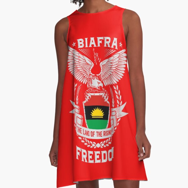 BIAFRA FREEDOM FLAG A-Line Dress