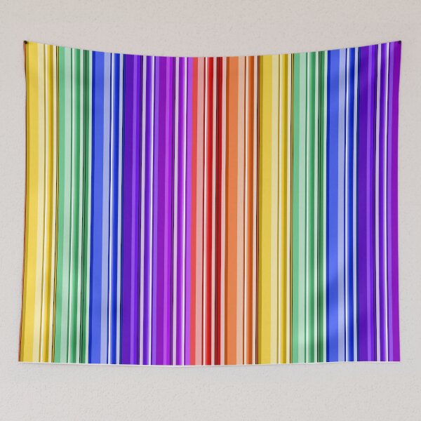 Item preview, Colorful Rainbow Vertical Stripes designed and sold by Ludovic Geusa.