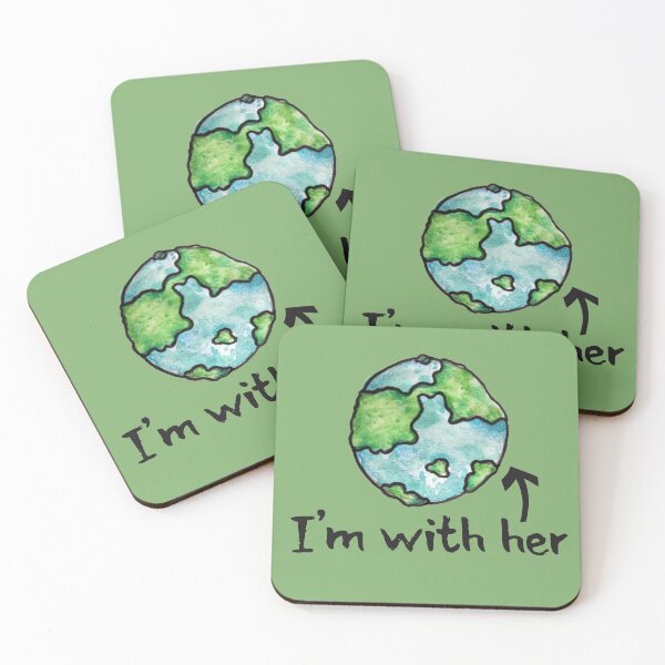 Item preview, I'm with her mother earth day designed and sold by FrictionMaxxing.