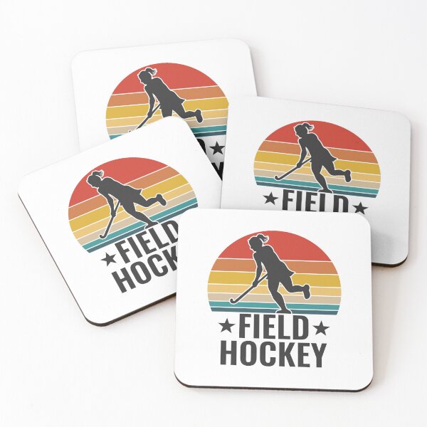 Item preview, Field Hockey Womens Retro Vintage designed and sold by kudostees.