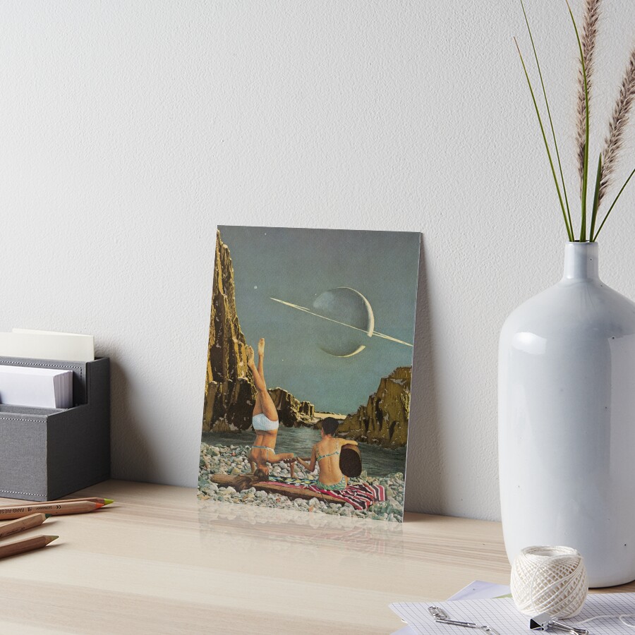 Serenade to Saturn Art Board Print