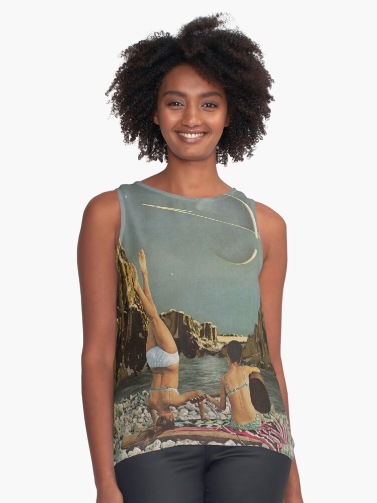 Item preview, Sleeveless Top designed and sold by leafandpetal.