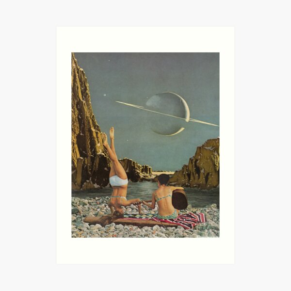 Serenade to Saturn Art Print