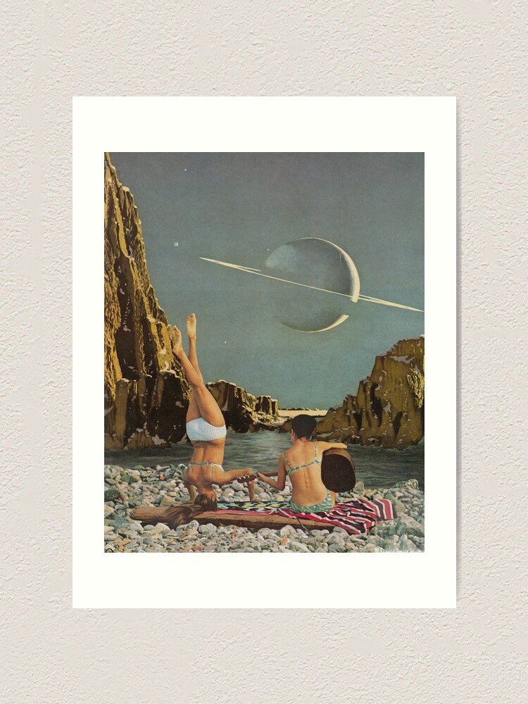 Alternate view of Serenade to Saturn Art Print