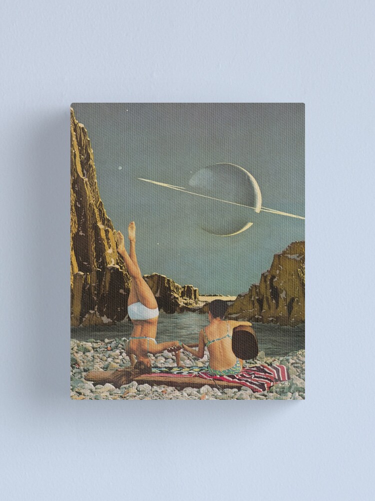 Alternate view of Serenade to Saturn Canvas Print