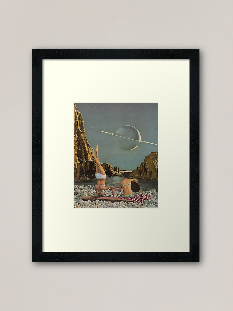 Alternate view of Serenade to Saturn Framed Art Print