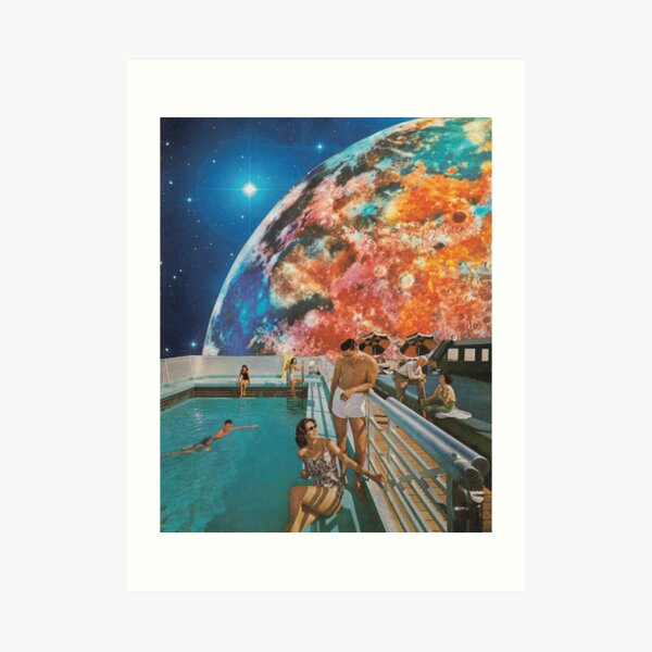 Moonburn Art Print