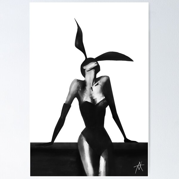 ADULT ONLY Mini Poster Playboy Bunny Pop Art