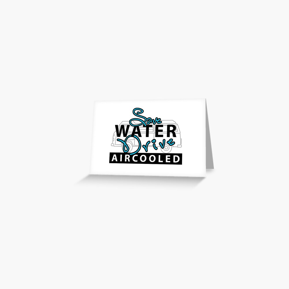 save water Greeting Card