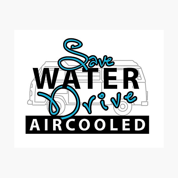 save water Photographic Print