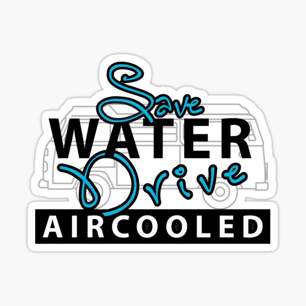 save water Sticker