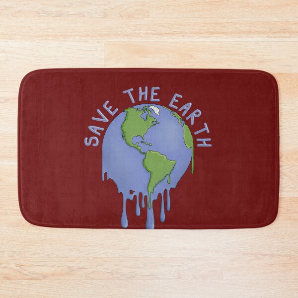 Item preview, SAVE THE EARTH- Melting Globe designed and sold by Merch-Tees.