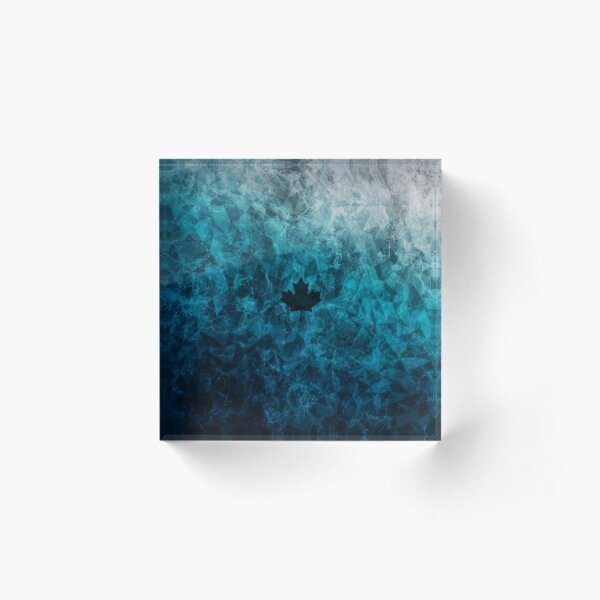 Black Ice Acrylic Block