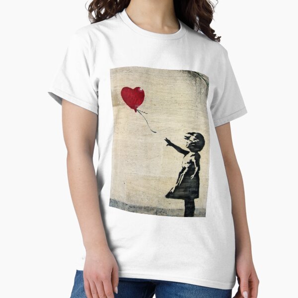 Item preview, Banksy's Girl with a Red Balloon III designed and sold by zuluspice.