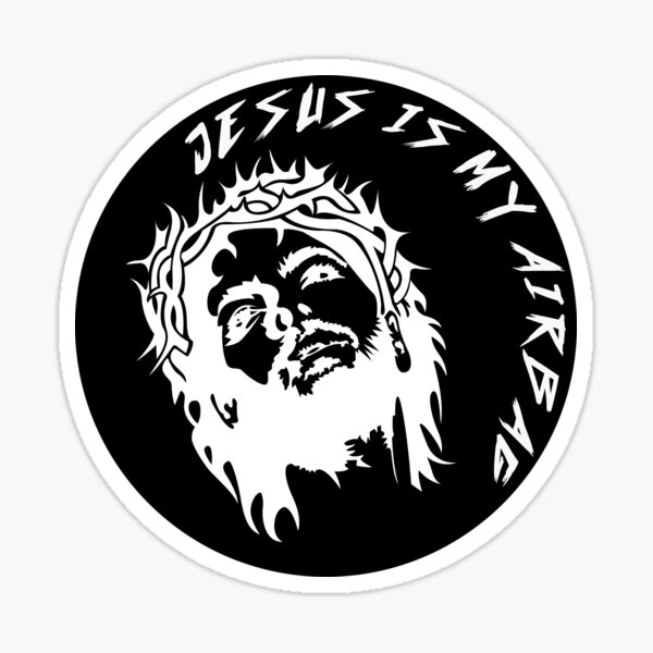 jesus is my airbag Sticker