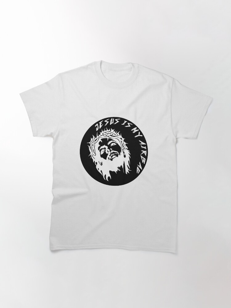 Alternate view of jesus is my airbag Classic T-Shirt