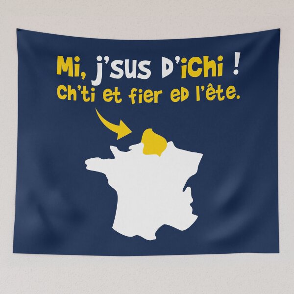 Item preview, Mi, I'm from ichi. Ch'ti and proud of the nature! designed and sold by humour-chti.