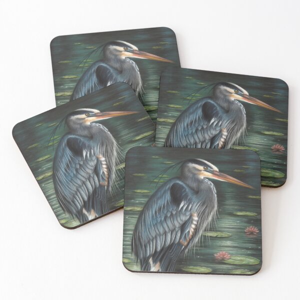 Item preview, Portrait of a Great Blue Heron designed and sold by Richard Macwee.