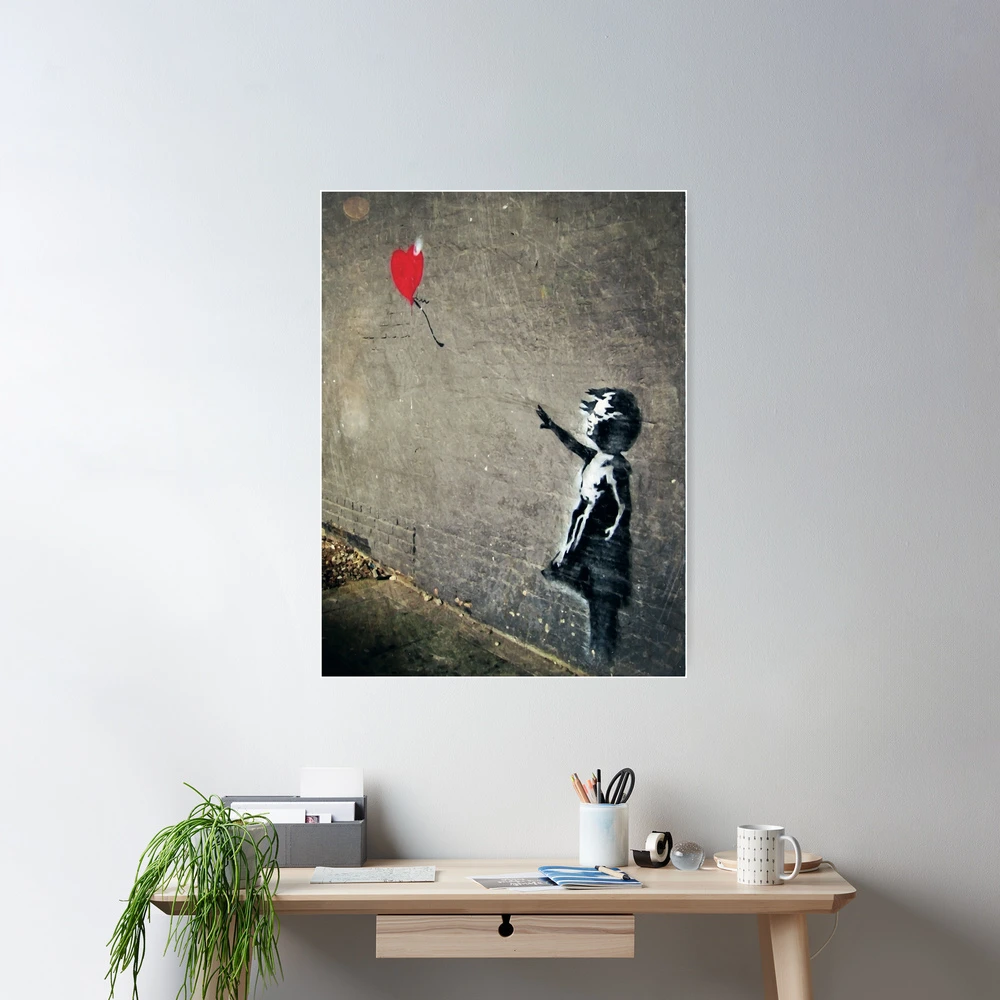 Banksy's Girl with a Red Balloon II