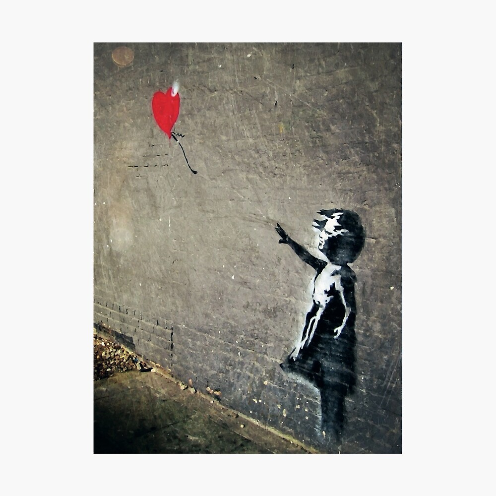 Banksy's Girl with a Red Balloon II