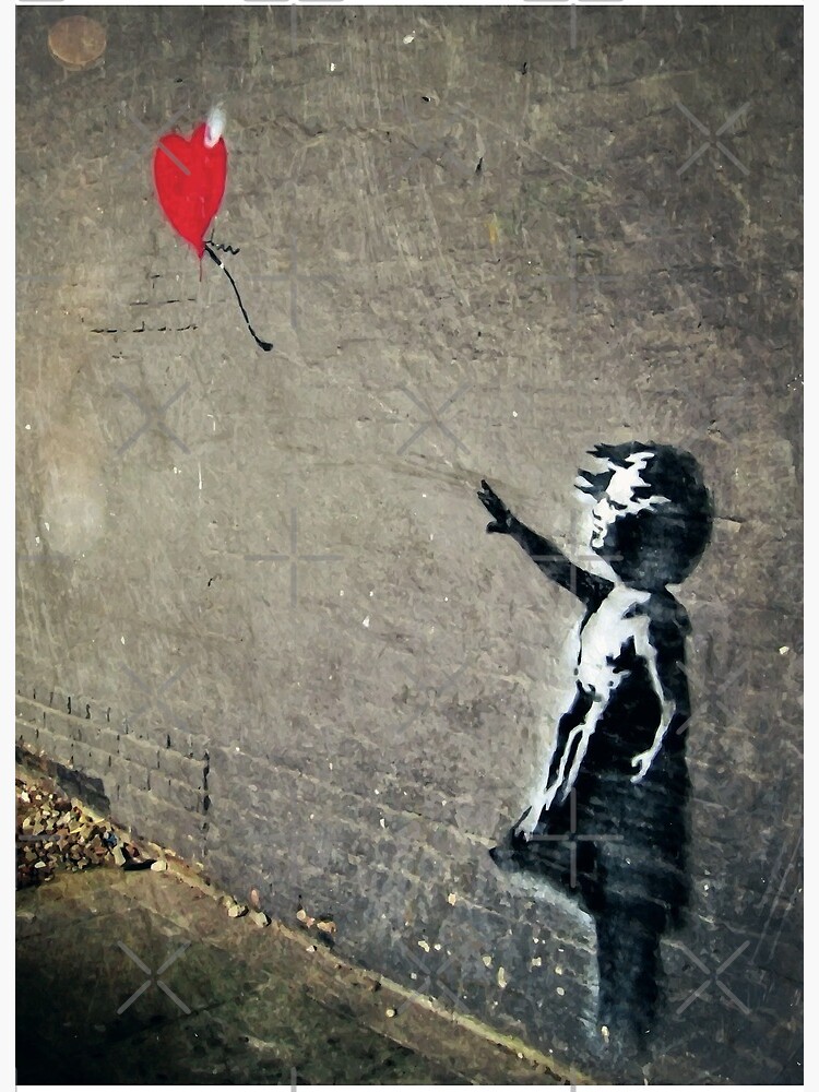 Banksy's Girl with a Red Balloon II