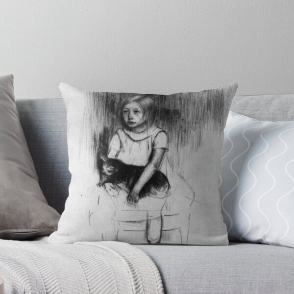 Item preview, Ellen Holding a Cat - Mary Cassatt - 1887 designed and sold by CrankyOldDude.